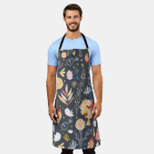 Tablier Forêt d'automne : Beauté saisonnière texturée. (Porté)