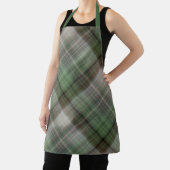 Tablier Forêt de pins Vert et Brown Plaid (Insitu)