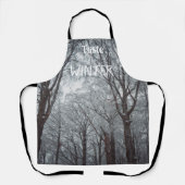 Tablier Forêt d'hiver de Foggy (Recto)