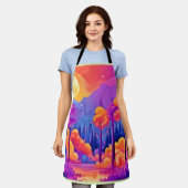 Tablier Forêt Lune Vibrante (Porté)