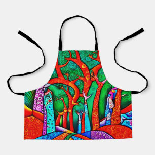 Tablier Forêt sur les collines