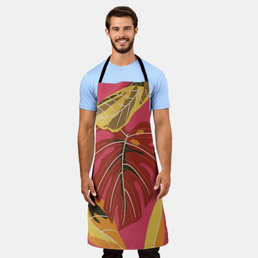 Tablier Forêt tropicale. Application d'illustration de la (Porté)