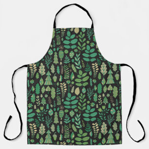 Tablier Forêt vintage Floral Design sans joint