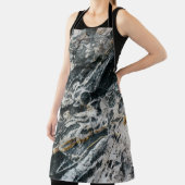 Tablier Formation de roche blanche et noire (Insitu)