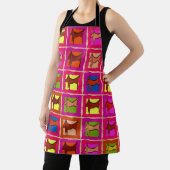 Tablier Forme de cache Abstraite, ajouter du texte, tablie (Insitu)