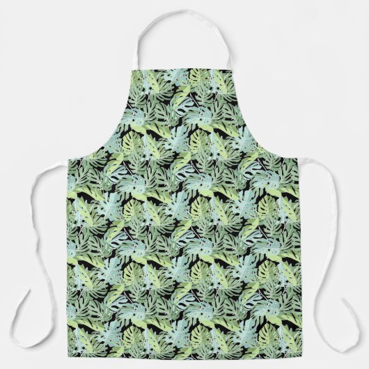 Tablier Forme florale de la jungle (Recto)