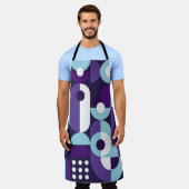 Tablier forme géométrique Abstraite abstrait, art, oeuvre  (Porté)