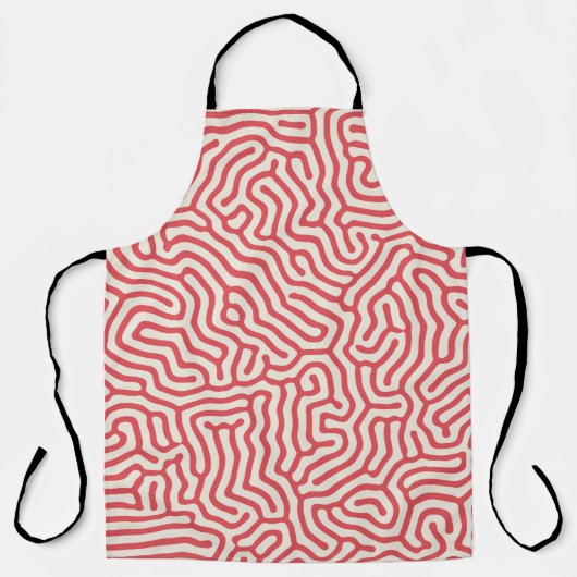 Tablier forme organique des lignes (Recto)