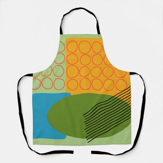 Tablier Formes Abstraites (Recto)