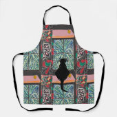 Tablier Formes Abstraites, style Matisse, ajouter du texte (Recto)