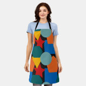 Tablier Formes Bauhaus (Porté)