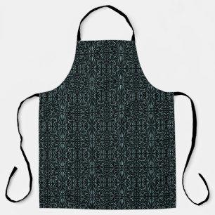 Tablier Formes de contour effilées remplies de couleurs aq
