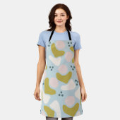 Tablier Formes et points pastel (Porté)