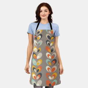 Tablier Formes géométriques colorées rétro – Esthétique mo