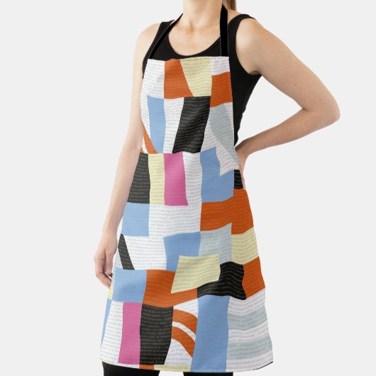 Tablier Formes géométriques créatives, conception motif de (Insitu)