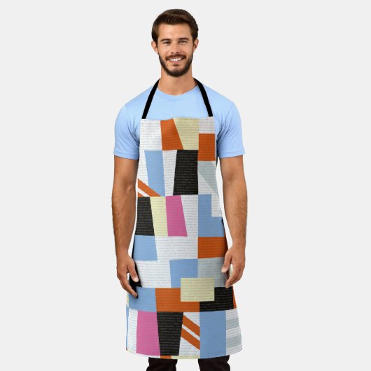 Tablier Formes géométriques créatives, conception motif de (Porté)