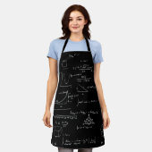 Tablier Formules et équations mathématiques manuscrites (Porté)