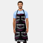 Tablier FORT, mais EXHAUSTÉ...Cancer du sein (Porté)