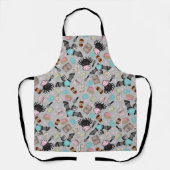 Tablier Four Mitt-Halloween Baking Besties-Grey (Recto)