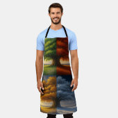 Tablier Four Seasons Tree Apron (Porté)