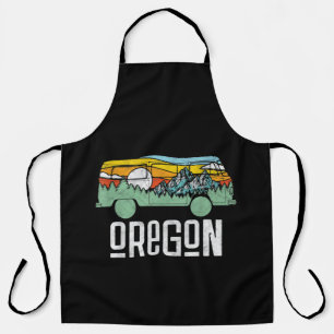 Tablier Fourgonnette hippie de plein air rétro Oregon Natu