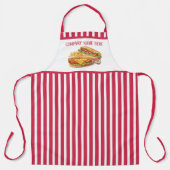 Tablier Fournisseurs de hotdog cool ajouter du texte (Recto)