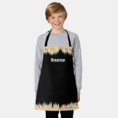 Tablier Fournitures d'art Crayons colorés Enfants personna (Porté)