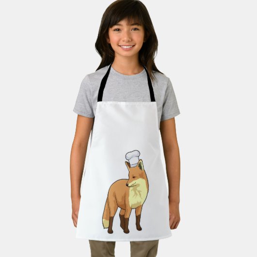 Tablier Fox as Cook (Insitu)