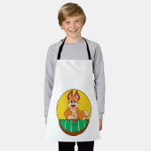 Tablier Fox at Poker avec des jetons de Poker (Porté)