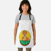 Tablier Fox at Poker avec des jetons de Poker (Insitu)