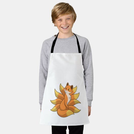Tablier Fox avec 9 queues Fox (Porté)