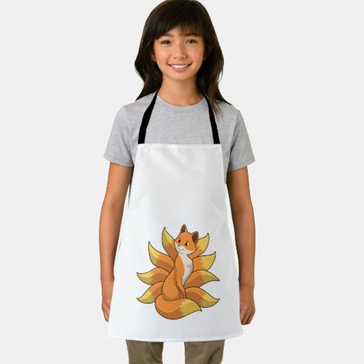 Tablier Fox avec 9 queues Fox (Insitu)