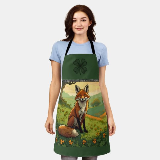 Tablier Fox en Shamrock (Porté)