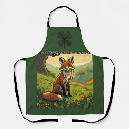 Tablier Fox en Shamrock (Recto)