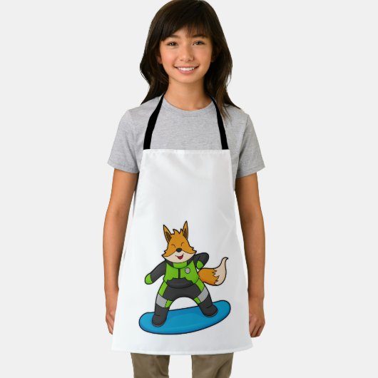 Tablier Fox en Snowboard avec Snowboard (Insitu)