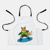 Tablier Fox en Snowboard avec Snowboard (Recto)