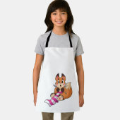 Tablier Fox with Scarf (Insitu)