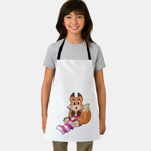 Tablier Fox with Scarf (Insitu)