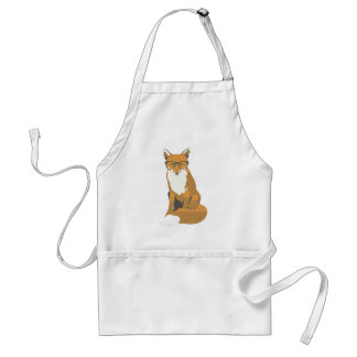 Tablier Foxter sur le blanc