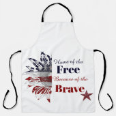 Tablier Foyer des hommes libres grâce aux braves,   (Recto)