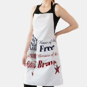 Tablier Foyer des hommes libres grâce aux braves,   (Insitu)