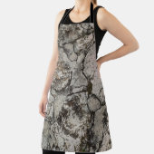 Tablier Fragment de pierre noir et gris (Insitu)