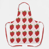 Tablier Fraises Mignon Cuisine Fraises (Recto)