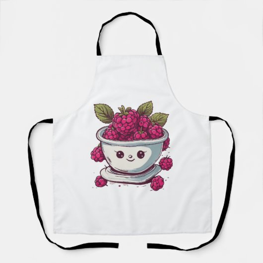 TABLIER FRAMBOISE MIGNONNE (Recto)