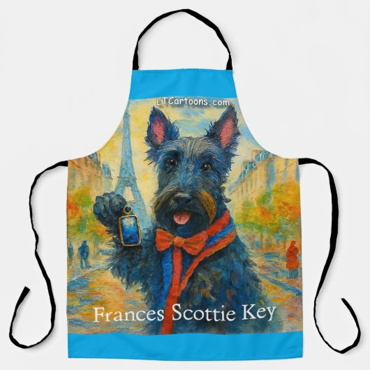 Tablier Frances Scottie Key : L'hymne adorable (Recto)