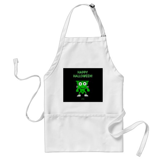 Tablier FrankenCheese Halloween Salutations Apron (Devant)
