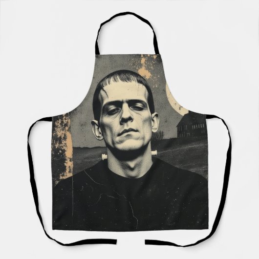 Tablier Frankenstein Monster Halloween (Recto)