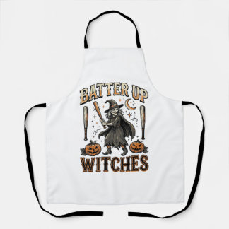 Tablier Frappez les sorcières Design de baseball vintage H
