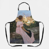 Tablier Frederic Bazille - La robe rose (Recto)