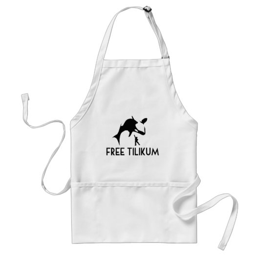 Tablier Free Tilikum Save Orca Killer Whale (Devant)